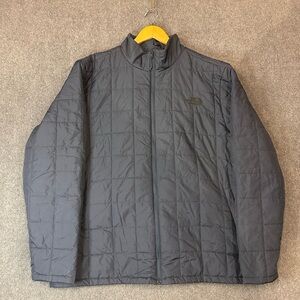 The North Face Harway Jacket Mens XXL Blue Full Zip Insulated Quilted Puffer